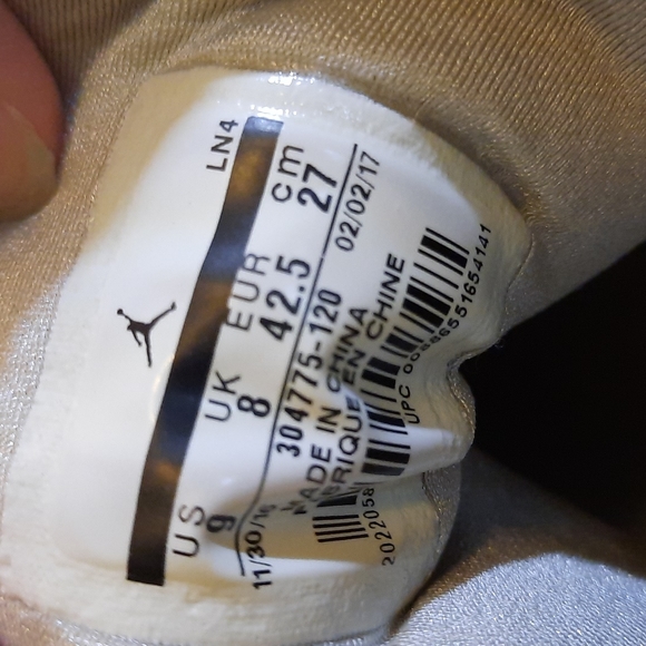 Nike Air Jordan 7 Retro Pure Money 2017 Size 9 Mens - Picture 4 of 7
